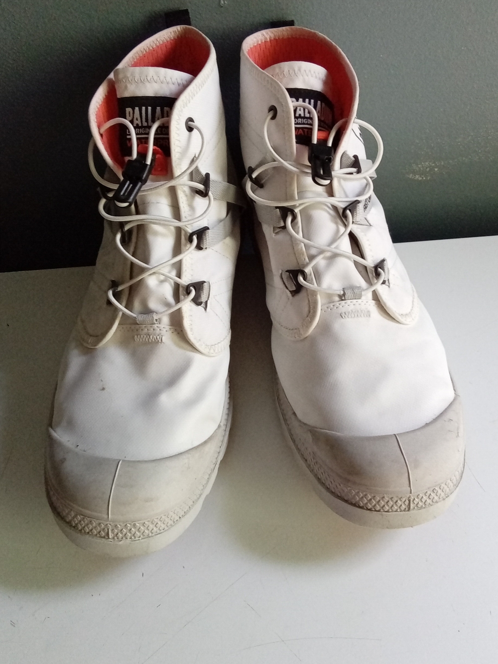Palladium Pampa Lite+ Recycle WP+ White Waterproof Boots Fast Lacing High‎ Top